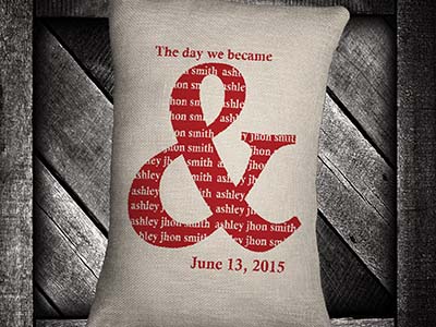 custom throw pillows